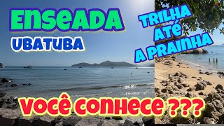 UBATUBA ENSEADA E TRILHA ATÉ À PRAINHA VOÇÊ CONHECE  09012023 [upl. by Ahseile]