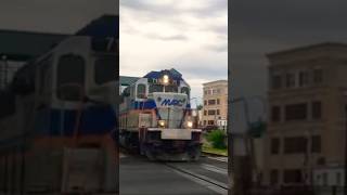 MARC GP39 leads Eastbound Commuter csx railroad railway railfanning shorts [upl. by Peter]