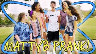 WE PRANKED MATTYBRAPS WITH WATER BALLOONS Sarah Grace amp Haschak Sisters [upl. by Coreen]