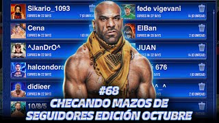 WWE SUPERCARD 68 CHECANDO MAZOS DE SEGUIDORES EDICION OCTUBRE 2023 [upl. by Cima738]