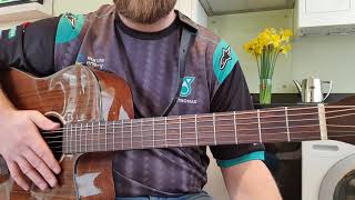 How to play IRELANDS CALL Ireland Rugby Song by Phil Coulter  Celtic Thunder on guitar [upl. by Lexa]