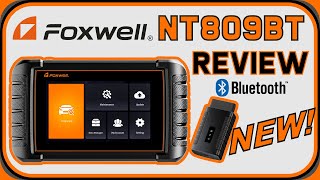 Foxwell NT809BT OBDII Diagnostic Scan Tool Review NEW 4K [upl. by Normak]