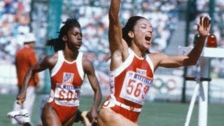 The sprinting records that still stand  Florence Griffith Joyner  Seoul 1988 Olympic Games [upl. by Eissirc]