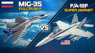 FA18F Super Hornet Vs Mig35 FulcrumF  Precision Strike  Digital Combat Simulator  DCS [upl. by Anerak]