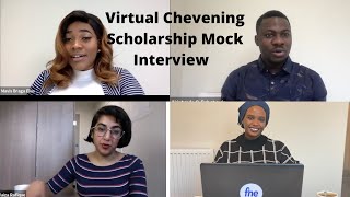 Chevening Scholarship Mock Virtual InterviewChevening Interview Prep SeriesLevel Up With Jess [upl. by Hayouqes]