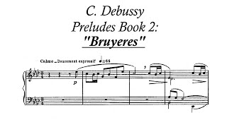 C Debussy  Prelude no 5 Book 2 quotBruyeresquot [upl. by Assirral229]