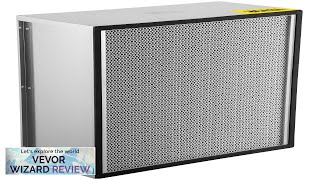 VEVOR HEPA Replacement Filter 24x24x115 AC Filter True HEPA Pleated Air Filter Review [upl. by Gundry192]