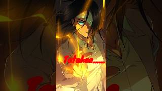 Anime characters saying Tatakae anime animeedit eren sasuke [upl. by Lorimer]