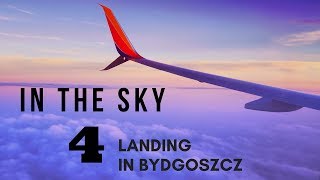 Flaying over and landing at Bydgoszcz airport Poland [upl. by Castle]