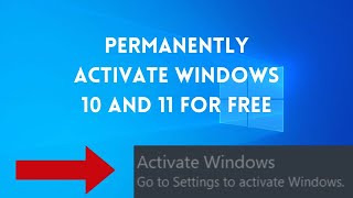 The Guide to Permanently Remove Activate Windows on Windows 10 and 11 Banishing Windows Watermark [upl. by Saticilef]