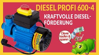 Selbstansaugende elektrische Dieselpumpe Diesel Profi 6004 für eine kraftvolle Dieselförderung [upl. by Deeanne]