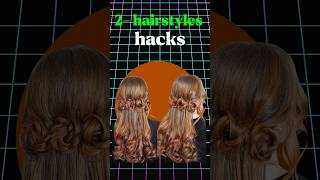 Fashion dressinghacks hairstyle hairtutorial hacks women hair trendingshorts youtube [upl. by Hiasi]