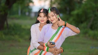 independence Day special dance Cover One india mashup Desh bhakti Dance  Easy patriotic dance [upl. by Kylstra850]