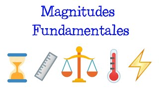 📏 Magnitudes Fundamentales 💡 Fácil y Rápido  FÍSICA [upl. by Lyndsay]