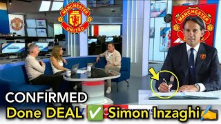 ✅ BREAKING DONE DEAL CONFIRMED ✅ SIMON INZAGHI ✍️💯 AGREEMENT REACHED [upl. by Lucey]