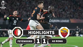 Feyenoord vs Roma  11  Highlights  UEFA Europa League 202324  feyenoord roma [upl. by Jose]