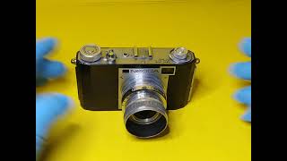 NeocaBrumberger 1S 45mm Lens 1955 Vintage Rangefinder Sn 11904 [upl. by Kcirtemed541]