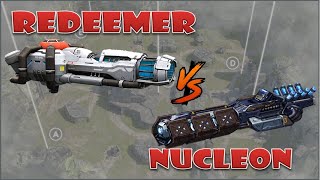 Nucleon vs Redeemer heavy weapon comparison war robots [upl. by Lytsyrk735]