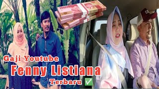 Gaji Youtube Fenny Listiana TERBARU 2023 💵💸 [upl. by Sivi]