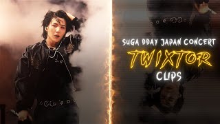 HD YOONGI DDAY JAPAN CONCERT TWIXTOR CLIPS   mega link [upl. by Kevon332]