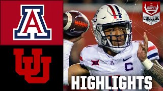 Arizona Wildcats vs Utah Utes  Full Game Highlights  ESPN College Football [upl. by Swithin61]