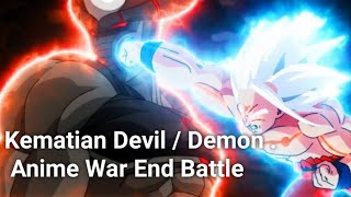 Zeno si Bocil Bocah Segalanya VS Archon Iblis Anime  The End Battle Anime War  Sub English [upl. by Coward]