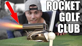 Rocket Powered Golf Club at 100000 FPS [upl. by Harbour777]