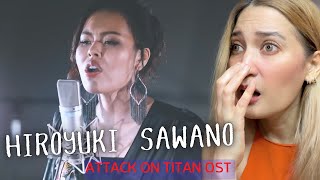 First time reaction to Hiroyuki Sawano  Attack on Titan OST [upl. by Nolrak677]