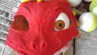 Which EYEBALLS Making a Baby Dragon Puppet PART 6 [upl. by Atil]