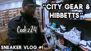 Sneaker Vlog 1 “City Gear amp Hibbetts” with Cookz24 [upl. by Aba]