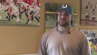 Kewaunee football star drafted by the Indianapolis Colts in 2024 NFL Draft [upl. by Caravette]