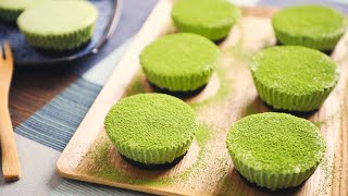 免焗迷你抹茶芝士蛋糕  Mini No Bake Matcha Green Tea Cheesecake  Mini gâteau au fromage au thé vert matcha [upl. by Partridge]