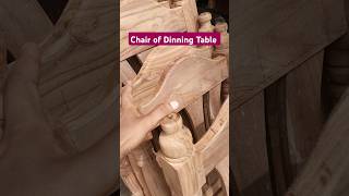 Making 6 Chair sets of Dinning table  3rd week  chair carpenter woodworking furniture shorts [upl. by Hpesoj]