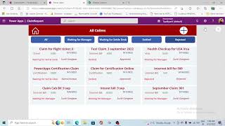 PowerApps Filter Claims Gallery  EditView Request Form PowerApps Claim Request Part 5 [upl. by Everara250]