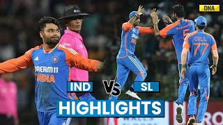 IND Vs SL Highlights 3rd T20 Suryakumar Rinku Singh Helps India To Beat Sri Lanka In Super Over [upl. by Kylie]