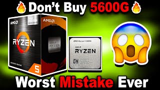 🔥Dont Buy AMD Ryzen 5 5600G🔥Never Combine APU  GPU🔥5600G vs 5600 vs 5600X KshitijKumar1990 [upl. by Einomrah660]