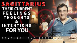 SAGITTARIUS  CURRENT FEELINGS FOR YOU  TAROT CARD READING  PSYCHIC LOVE TAROT [upl. by Marfe]