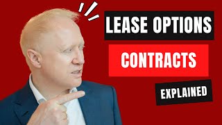 Lease Option Contracts EXPLAINED  What is a Lease Option Agreement Contract [upl. by Belding]