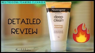 Neutrogena Face Wash Review  Bearded Chokra [upl. by Auqinot]