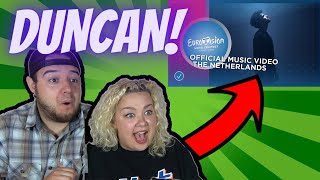 Duncan Laurence  Arcade  Official Music Video  COUPLE REACTION VIDEO [upl. by Corri]