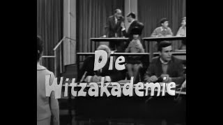 Die Witzeakademie 1967  mit Theo Lingen  Folge 1 [upl. by Okiam]