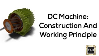 DC Machine Construction And Working Principle DC Motor amp DC Generator [upl. by Ynafetse]