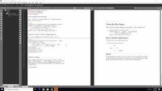 How to Get Started with Latex on Windows 10 Texmaker MiKTeX [upl. by Natassia553]