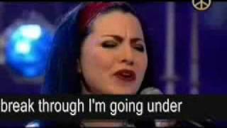 Evanescence Going Under Acoustic Live w Lyrics [upl. by Intirb791]