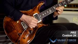 MusicForce PRS Custom 24 Demo by Guitarist 전인혁 [upl. by Heman120]