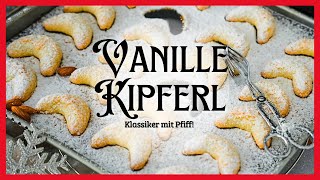 VanillekipferlAlternative Kokoskipferl für Feiertage  Festliche Weihnachtsplätzchen Rezept [upl. by Casta]