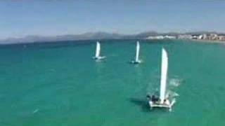 catamaran sailing in mallorca [upl. by Horace472]