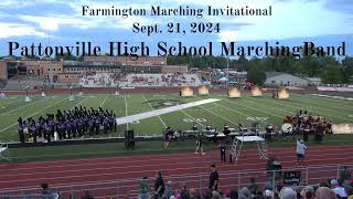 20240921 •Pattonville High School Marching Band •Farmington Marching Invitational [upl. by Ahsienaj]