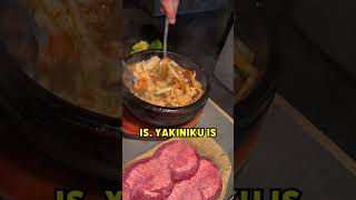 Korean BBQ vs Japanese BBQ  Kintan London [upl. by Nahgeam]