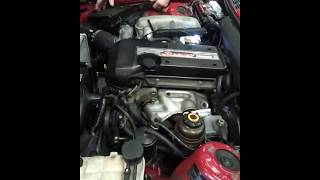 Toyota 3sge Beams swapped BMW E30 first start [upl. by Otsugua653]